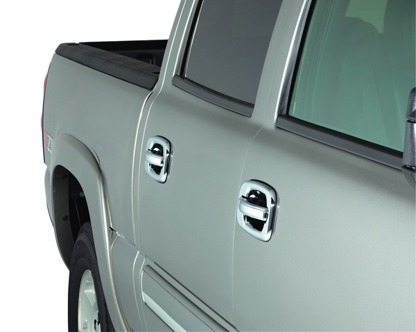 Chrome-Plated Door Handle Covers