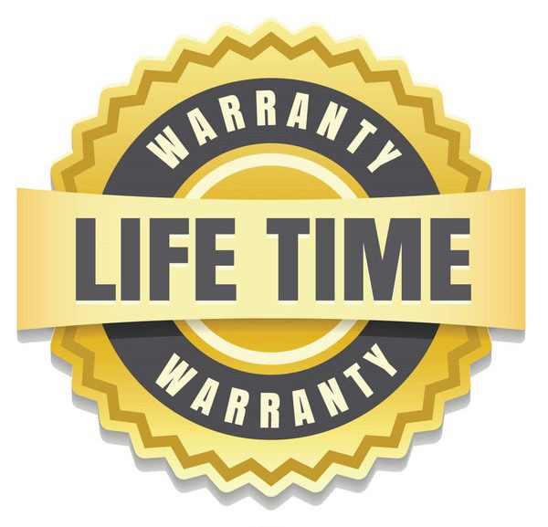 Limited lifetime warranty