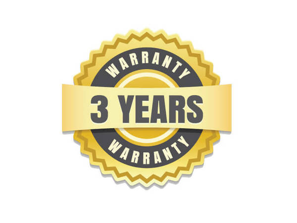 3-year Limited Warranty
