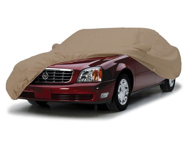 Covercraft Custom Fit Car Cover for Acura A8 Quattro Deluxe Block-It 380 Series Fabric, Taupe - 4