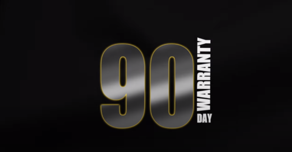 90-day warranty