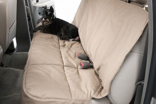 Semi-custom seat protector for dogs