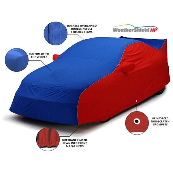 Two-tone high performance car cover