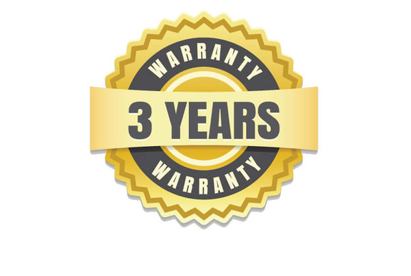 3-Year Guarantee of Quality