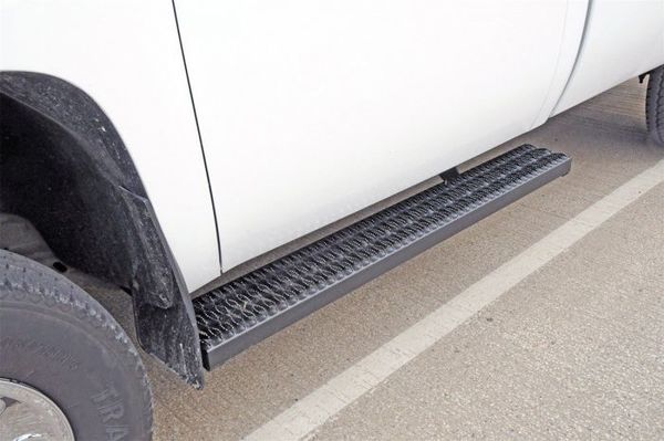 Rough step running boards
