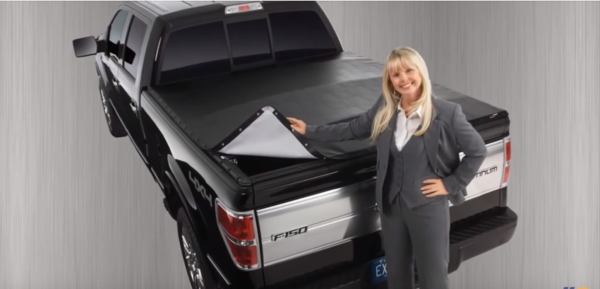 2680 Extang BlackMax Traditional Snap and Roll Tonneau Cover 4'7" Bed