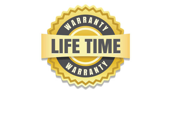 Manufacturer's limited lifetime warranty