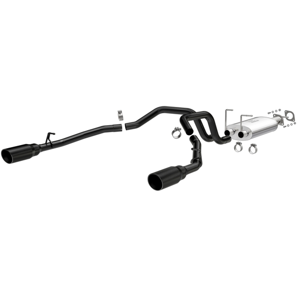 Black Cat-Back Replacement Exhaust system