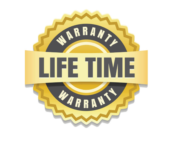 Has manufacturer's lifetime warranty.