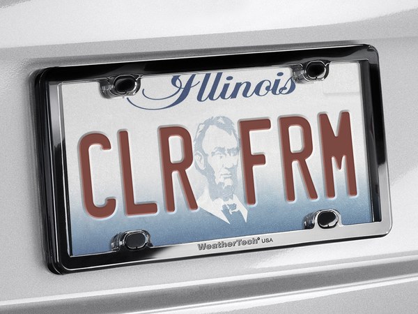 Clear License Plate Frame
