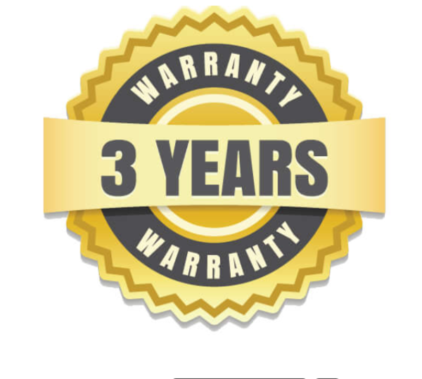 Lifetime 3-year warranty