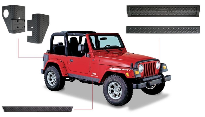 Bushwacker Trail Armor® for Jeeps