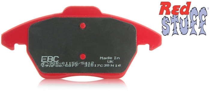 EBC Brakes Redstuff Ceramic Low Dust Brake Pads - Free Shipping!