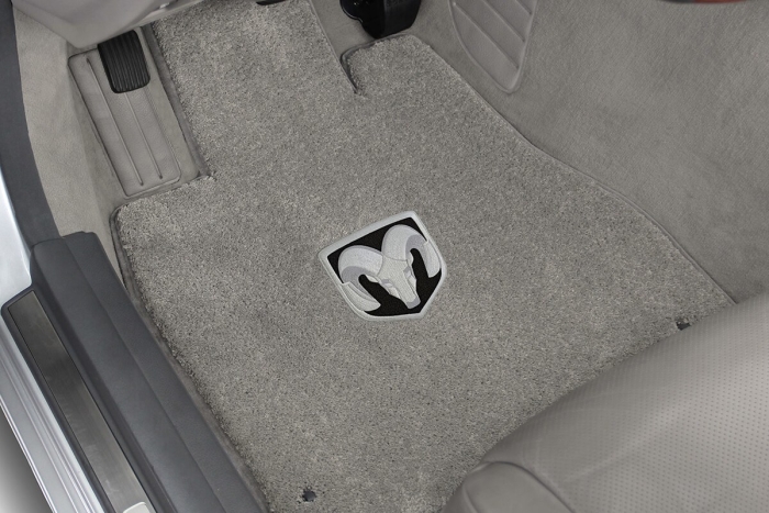 Plush Carpet Luxe LLOYD Mats Premium Custom FRONT Mats Geo