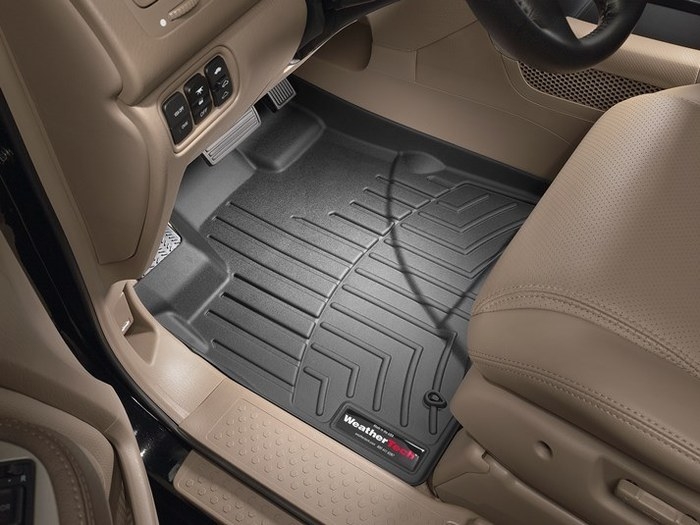 Van PantsSaver Custom Fit Automotive Floor Mats for Acura MDX 2020 All Weather Protection for Cars SUV Trucks Heavy Duty Total Protection Tan 