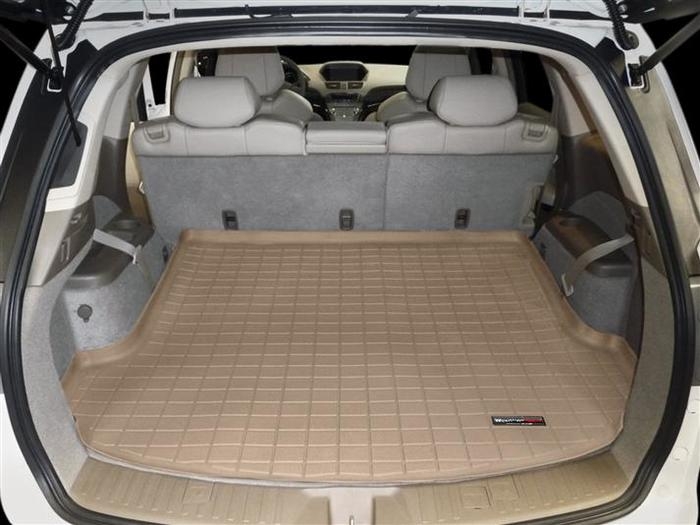 Van PantsSaver Custom Fit Automotive Floor Mats for Acura MDX 2020 All Weather Protection for Cars SUV Trucks Heavy Duty Total Protection Tan 