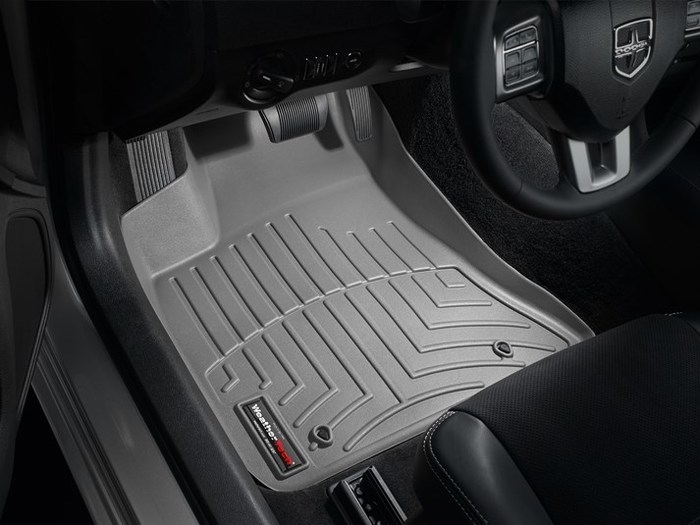 For 2011-2020 Dodge Charger Kagu Carbon Pattern Black All Weather Floor Mat Set