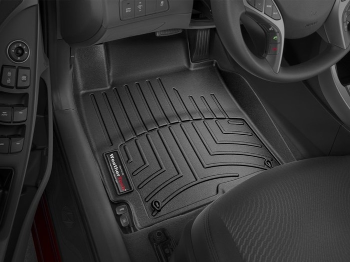 Hyundai Elantra Coupe WeatherTech DigitalFit Floor Mat Liners AllWeather