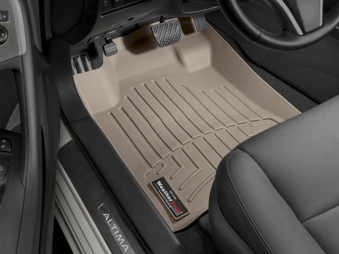 3D MAXpider L1NS09211501 Gray All-Weather Floor Mat for Select Nissan Altima Sedan Models Front Row 