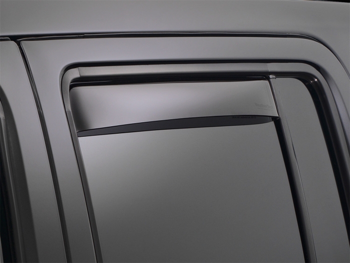 WeatherTech Custom Fit Front & Rear Side Window Deflectors for Volvo XC90 Light Smoke 