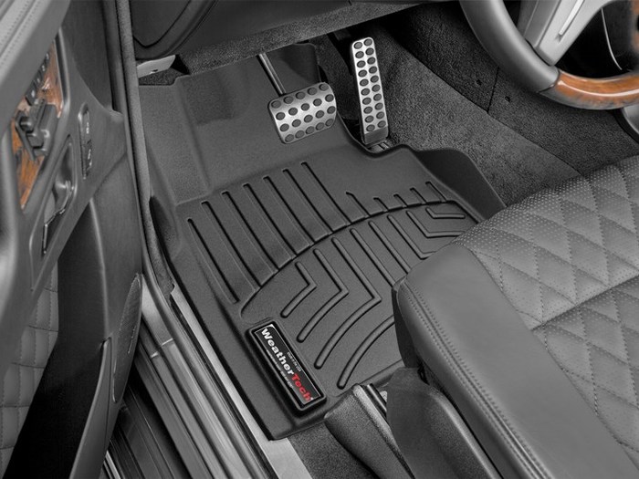 Black WeatherTech Custom Floor Mat FloorLiner for Mercedes G-Class 2013-2018