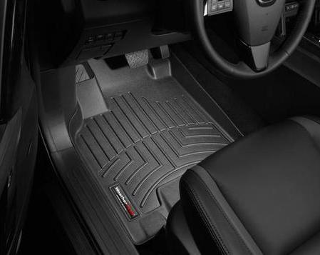 Floor Liners Front and Rear Row Set Black Megiteller Car Floor Mats Custom Fit for Mazda CX-9 CX 9 2016 2017 2018 2019 Odorless Washable Heavy Duty Rubber All Weather 